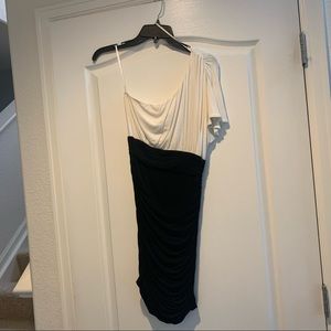 M one-shoulder Forever 21 bodycon dress